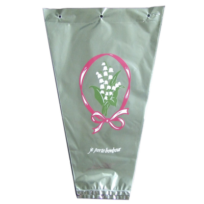 Maniche di plastica stampate del fiore delle maniche/BOPP CPP del fiore del cellofan per imballaggio floreale