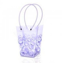 Eco amichevole personalizza il fiore Carry Bags Printing pp di plastica con l'attaccatura per la pianta in vaso